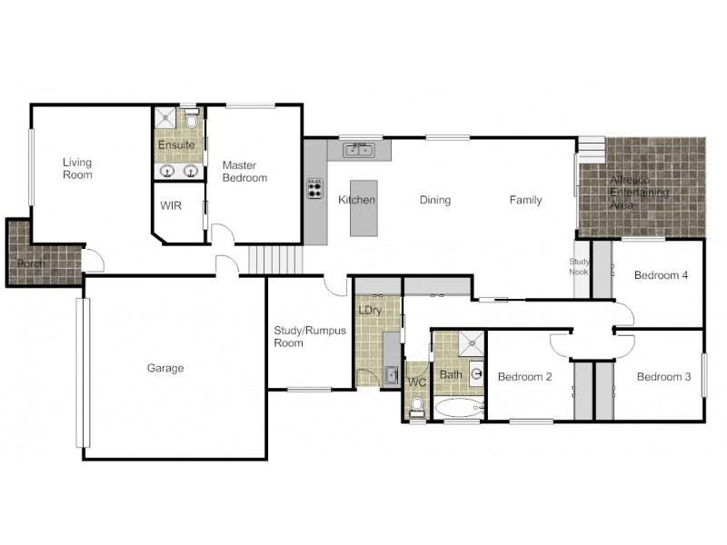 134 Ida West Street, Bonner ACT 2914 Floorplan
