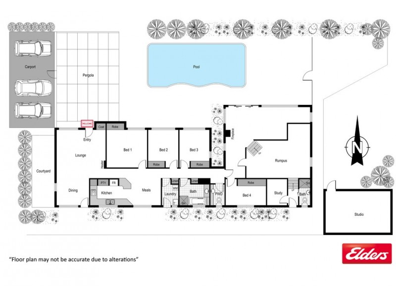 28 Millhouse Crescent, Higgins ACT 2615 Floorplan