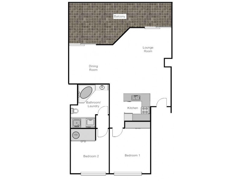 Miramar 36B, 9 Chandler Street, Belconnen ACT 2617 Floorplan