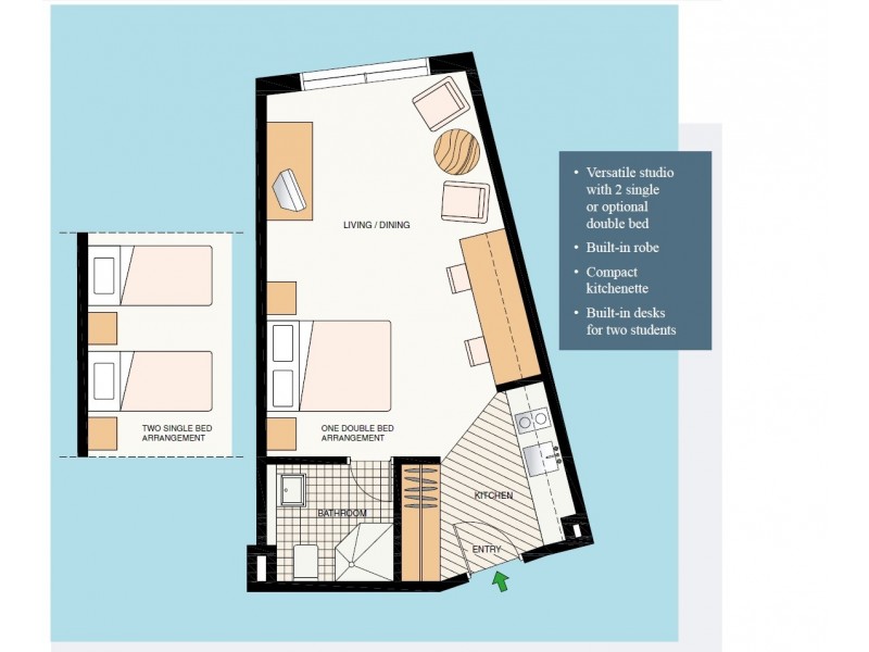 12/101 Hennessy Street, Belconnen ACT 2617 Floorplan