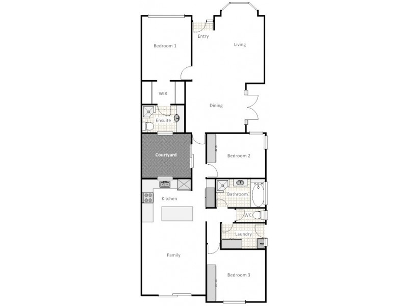 3/1 MacNaughton Street, Holt ACT 2615 Floorplan