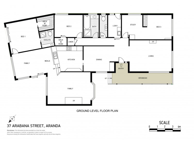 37 Arabana Street, Aranda ACT 2614 Floorplan