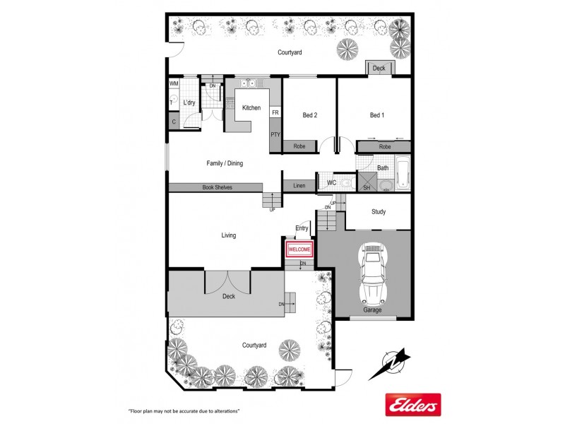 13/16 Sexton Street, Cook ACT 2614 Floorplan