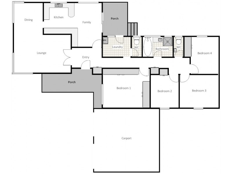 45 McCabe Crescent, Holt ACT 2615 Floorplan