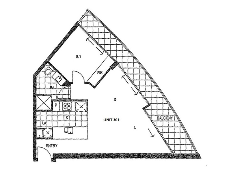 301/1 Mouat Street, Lyneham ACT 2602 Floorplan