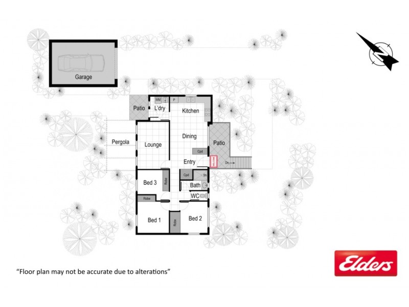 91 Ross Smith Crescent, Scullin ACT 2614 Floorplan