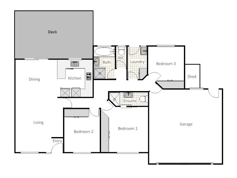45/131 Britten-Jones Drive, Holt ACT 2615 Floorplan