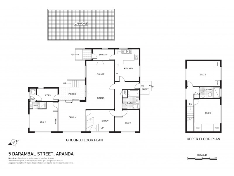 5 Darambal Street, Aranda ACT 2614 Floorplan