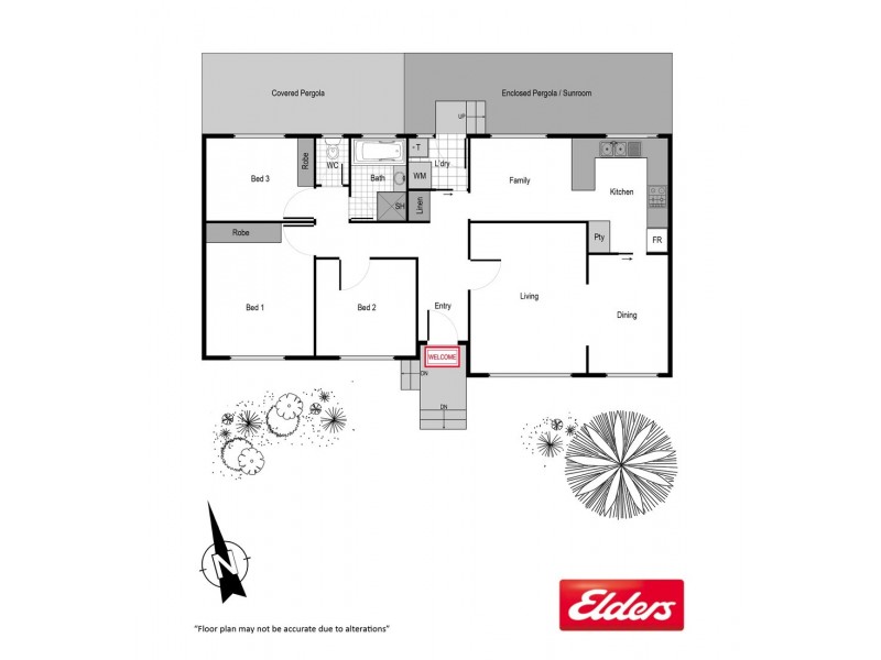 45 Wakool Circuit, Kaleen ACT 2617 Floorplan