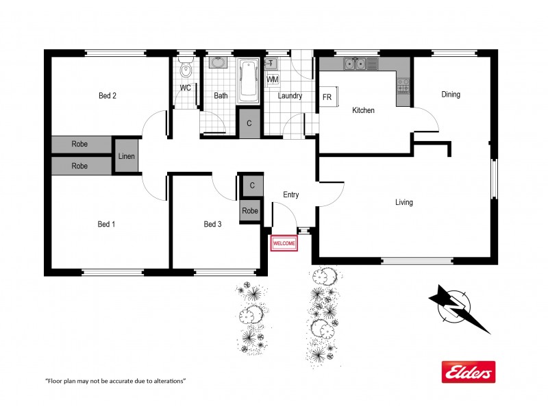 13 Swainsona Street, O’connor ACT 2602 Floorplan