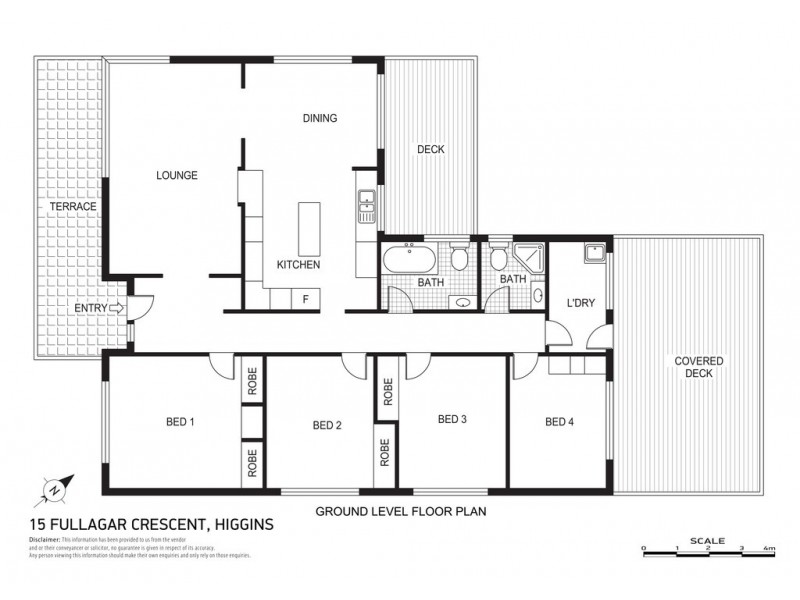 15 Fullagar Crescent, Higgins ACT 2615 Floorplan