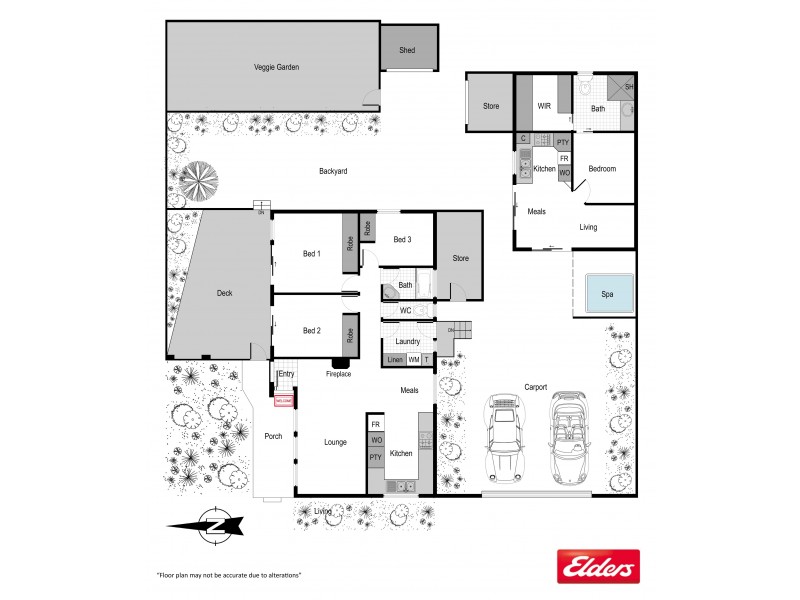 14 Bunton Place, Holt ACT 2615 Floorplan