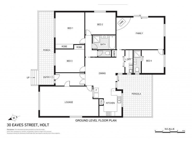 30 Eaves Street, Holt ACT 2615 Floorplan