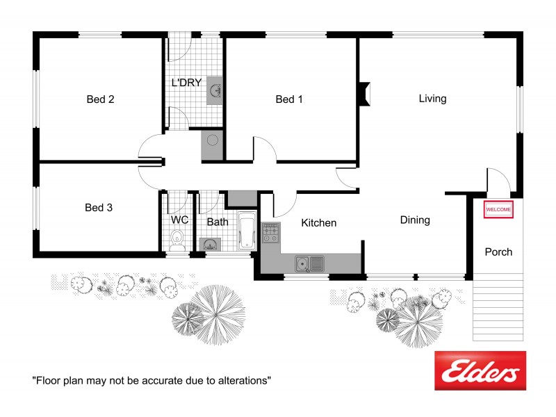 22 Henry Street, Cook ACT 2614 Floorplan