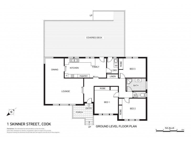 1 Skinner Street, Cook ACT 2614 Floorplan