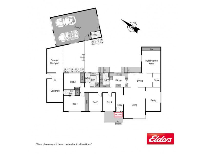9 Templeton Street, Cook ACT 2614 Floorplan