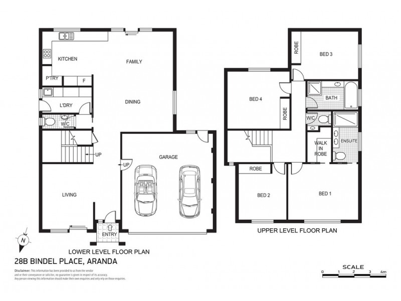 28B Bindel Place, Aranda ACT 2614 Floorplan
