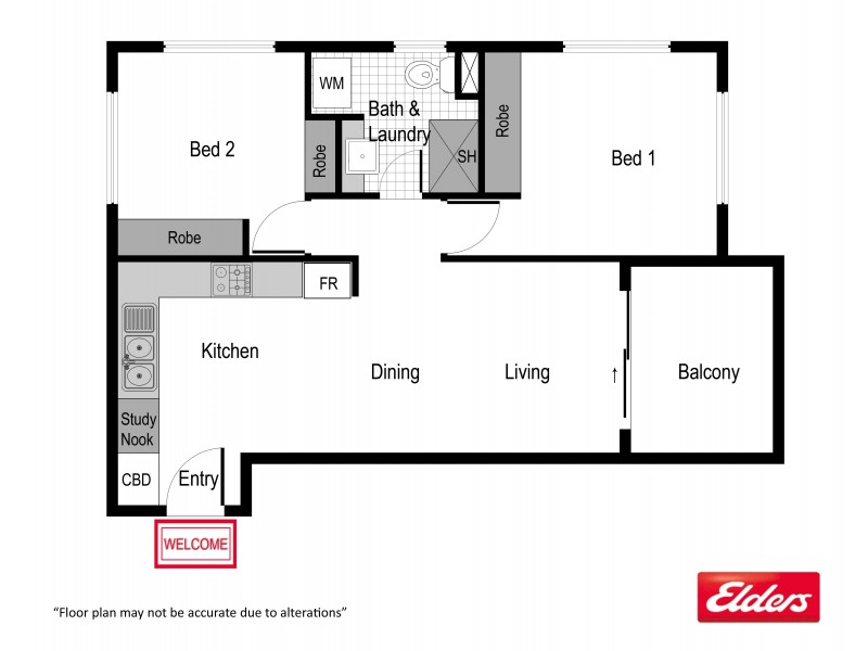 62/21 Battye Street, Bruce ACT 2617 Floorplan