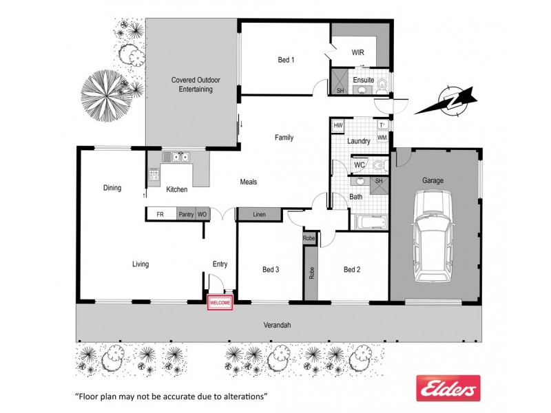 8 Downing Place, Cook ACT 2614 Floorplan