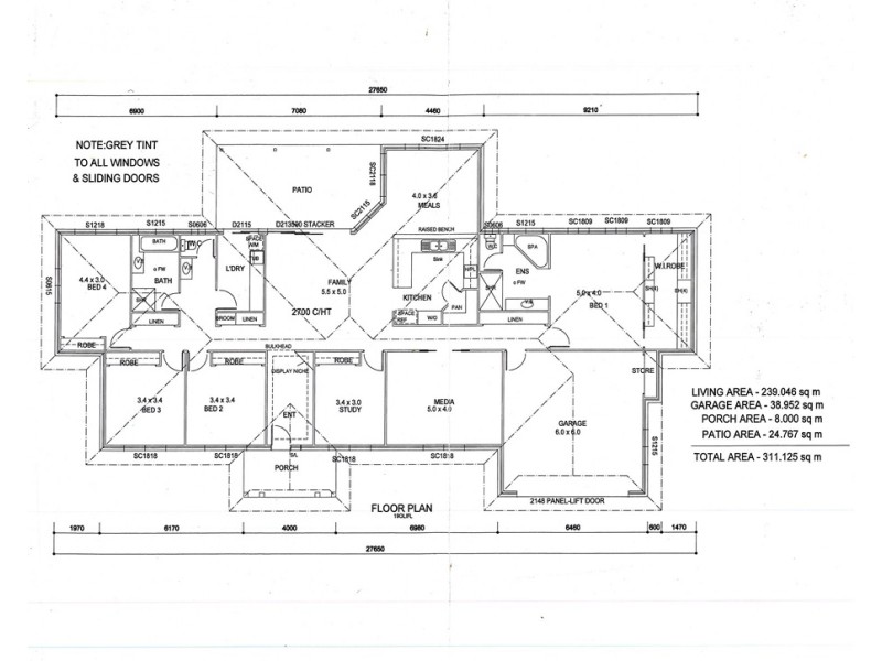 115 Olive Grove Dr, Adare QLD 4343 Floorplan