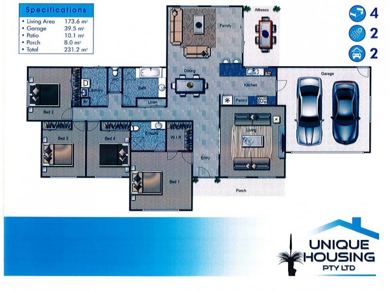 Lot 17 Jacana Drive, Adare QLD 4343 Floorplan