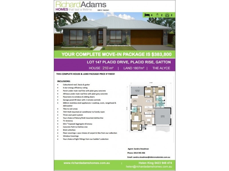 19 (Lot 147) Placid Drive, Gatton QLD 4343