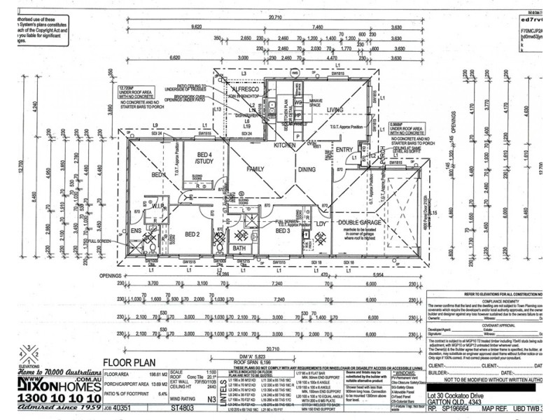 3 Cockatoo Drive, Adare QLD 4343 Floorplan