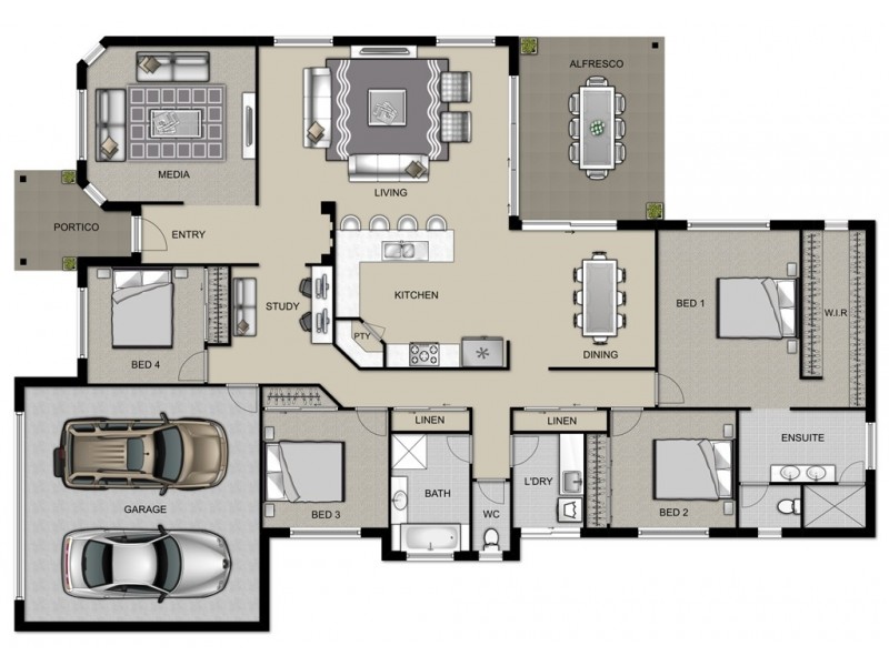 11 Brolga Way, Adare QLD 4343 Floorplan
