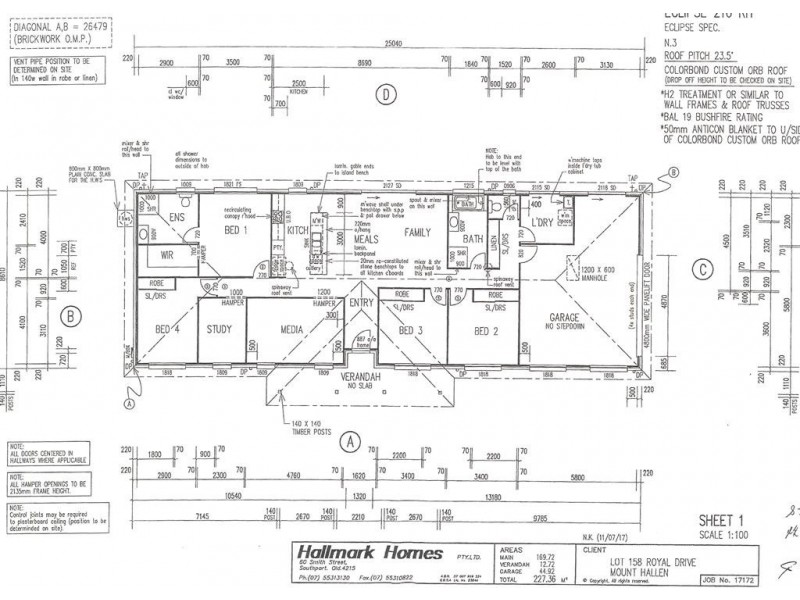 11 Royal Drive, Mount Hallen QLD 4312 Floorplan