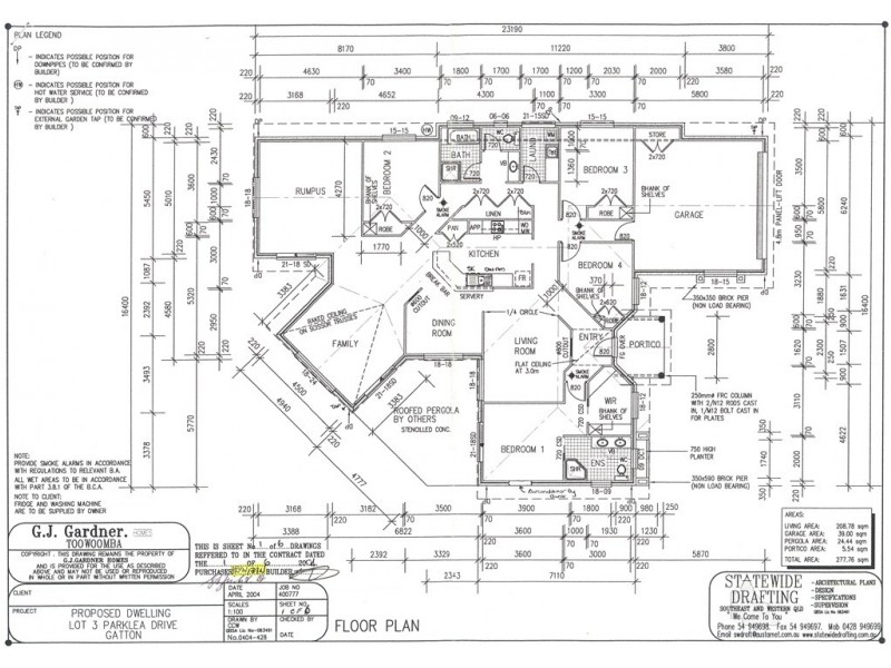 45 Parklea Drive, Placid Hills QLD 4343 Floorplan