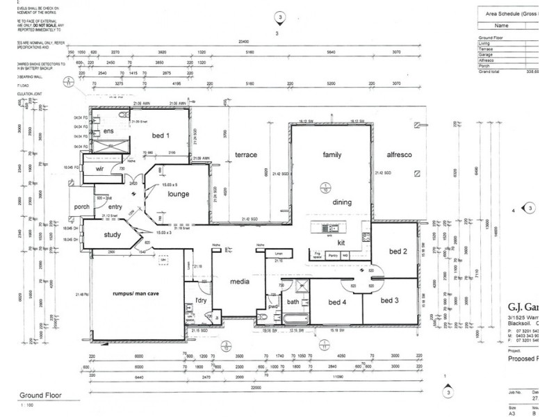 3 Carmichael Drive, Adare QLD 4343 Floorplan