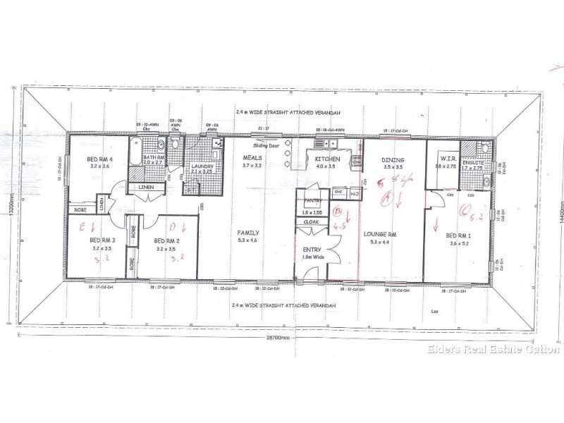 91 Olive Grove Drive, Adare QLD 4343 Floorplan