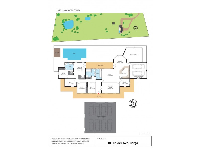 10 Hinkler Avenue, Bargo NSW 2574 Floorplan