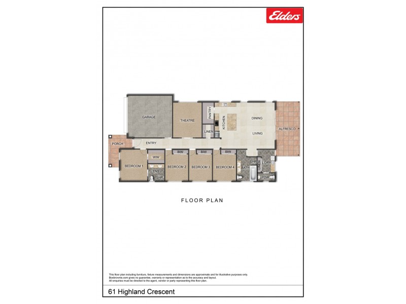 61 HIGHLAND CRESCENT, Thirlmere NSW 2572 Floorplan