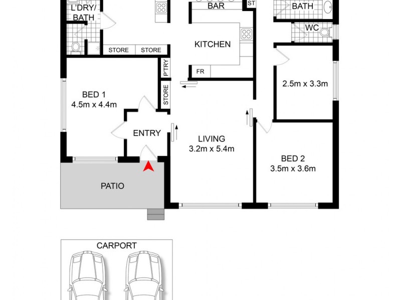 Buxton NSW 2571 Floorplan