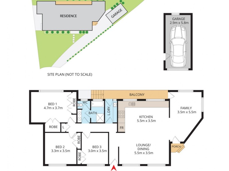 16 ALMA PLACE, Thirlmere NSW 2572 Floorplan