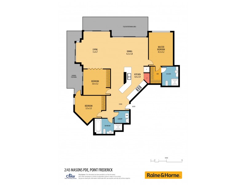 2/43 Masons Parade, Point Frederick NSW 2250 Floorplan