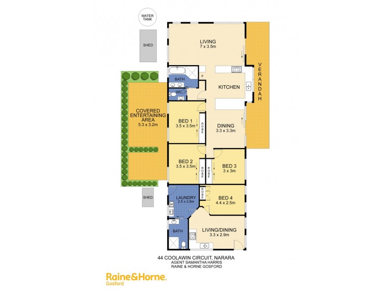 44 Coolawin Circle, Narara NSW 2250 Floorplan
