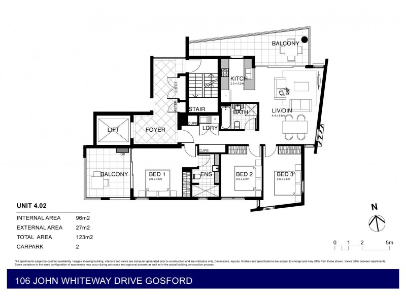 402/106 John Whiteway Drive, Gosford NSW 2250