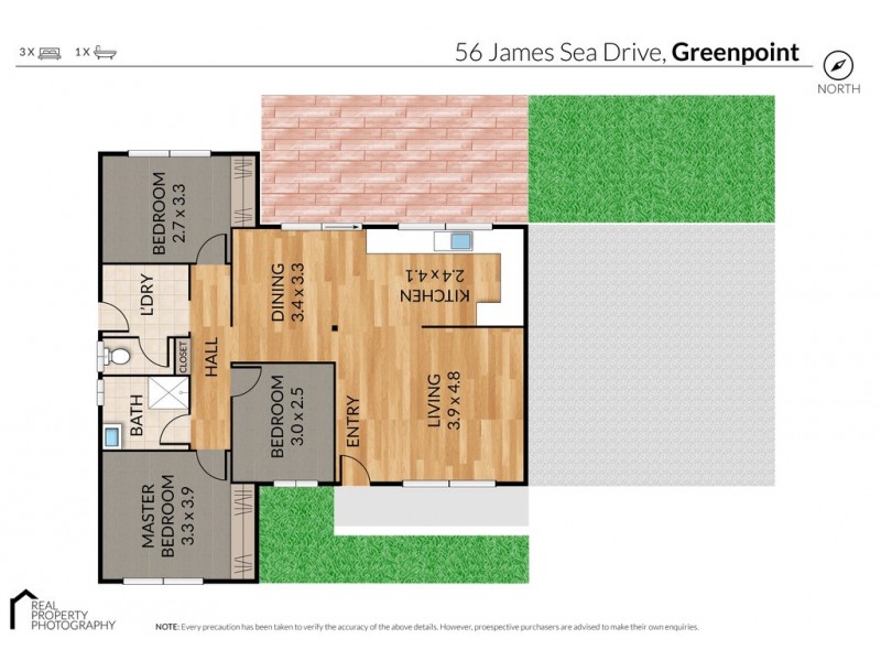 56 James Sea Drive, Green Point NSW 2251 Floorplan