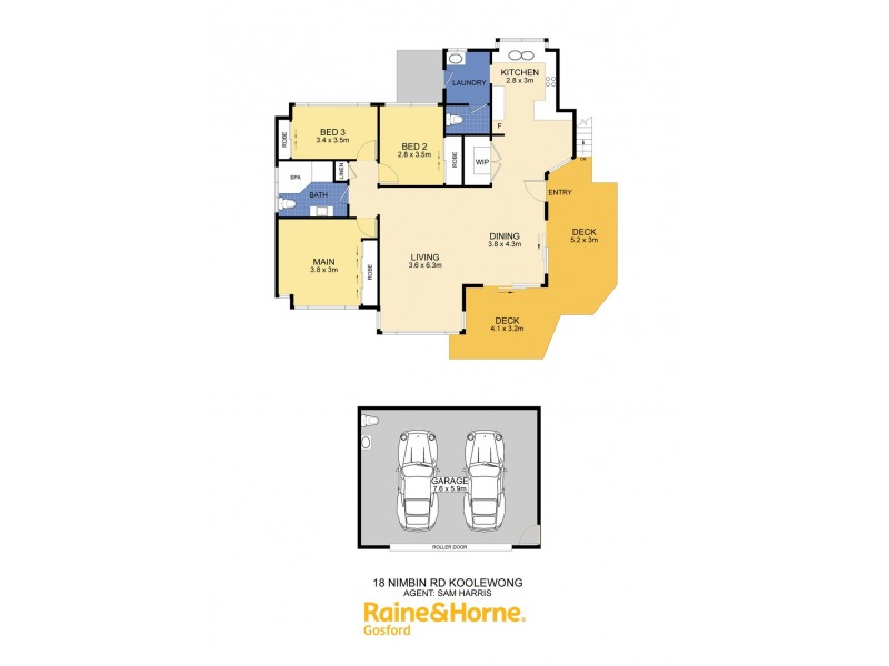 18 Nimbin Road, Koolewong NSW 2256 Floorplan