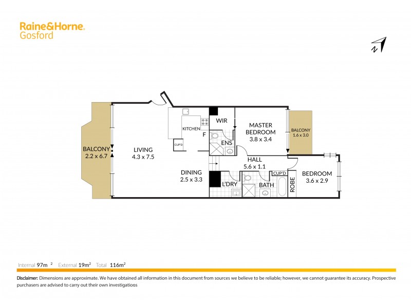 9/11 Riou Street, Gosford NSW 2250 Floorplan