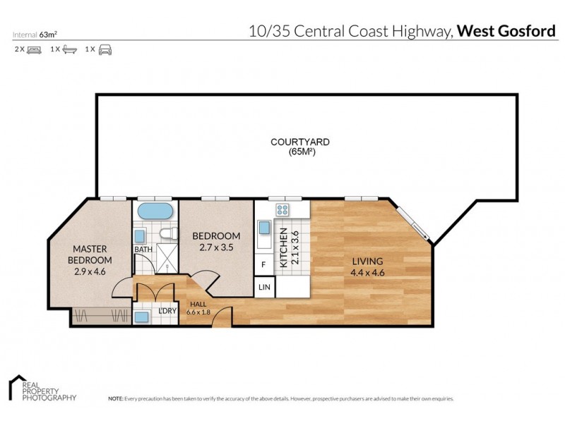 10/35 Central Coast Highway, West Gosford NSW 2250 Floorplan
