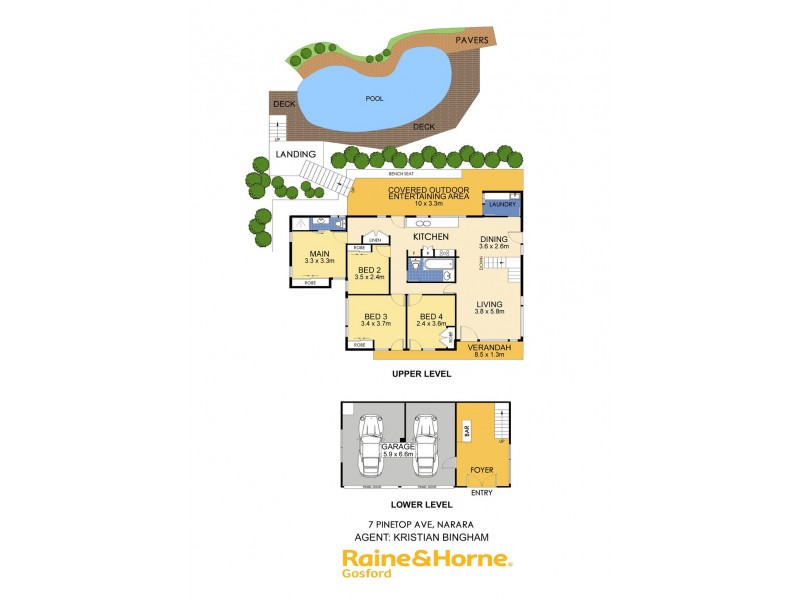 7 Pinetop Avenue, Narara NSW 2250 Floorplan