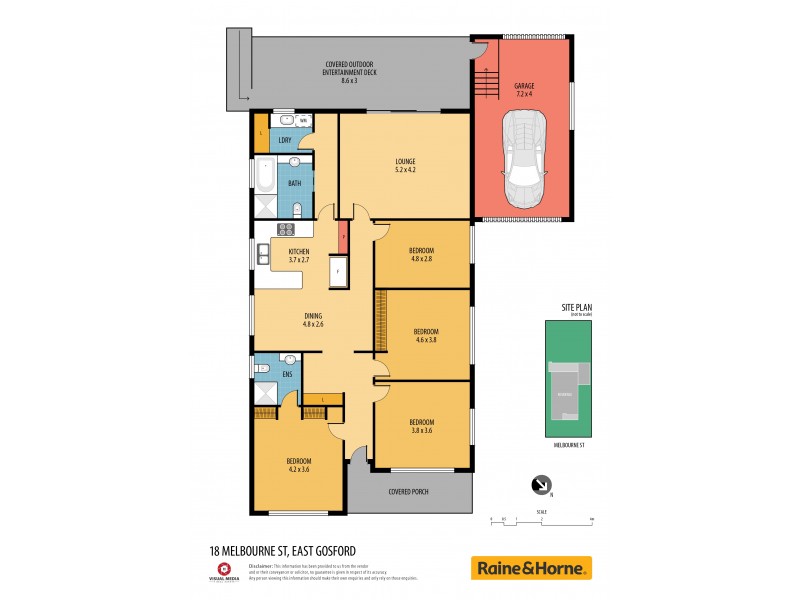 18 Melbourne Street, East Gosford NSW 2250 Floorplan