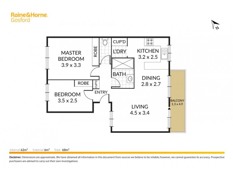 21/31 Fiona Street, Point Clare NSW 2250 Floorplan
