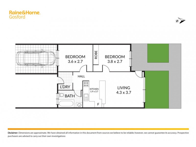 2/177 Gertrude Street, Gosford NSW 2250 Floorplan