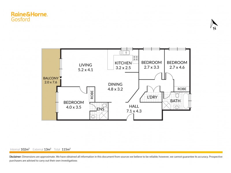 21/73-77 Henry Parry Drive, Gosford NSW 2250 Floorplan