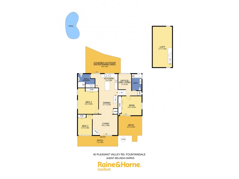40 Pleasant Valley Road, Fountaindale NSW 2258 Floorplan