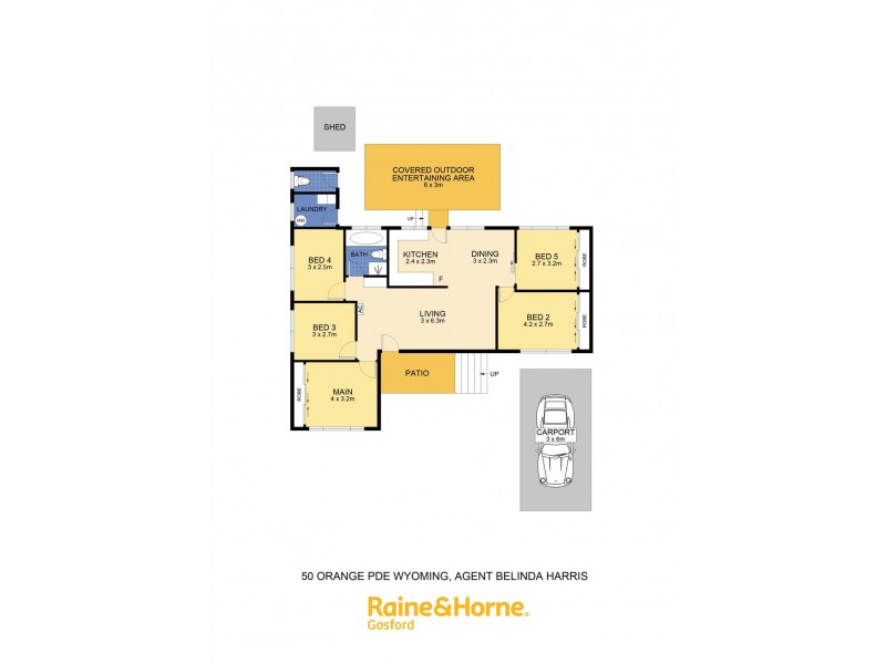 50 Orange Parade, Wyoming NSW 2250 Floorplan